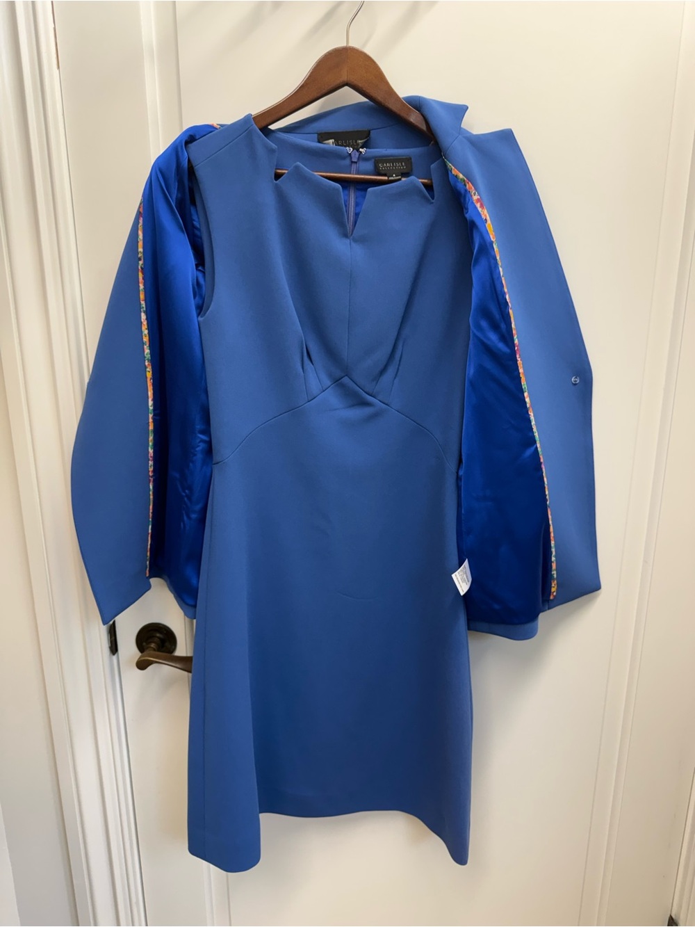 Carlisle Vibrant Blue Midi Dress